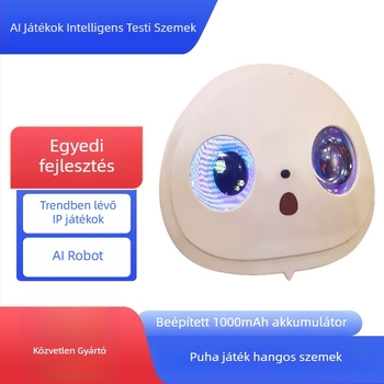AI szemmodul kifejező szem modellje, binokuláris kifejezéscsomag, 1000mAh beépített akkumulátor, Bluetooth-támogatás