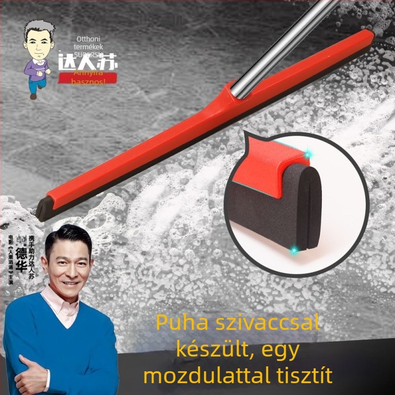 Rozsdamentes acél padlókaparó és mop – professzionális tisztító eszköz
