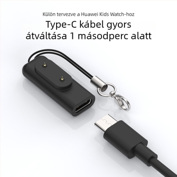 SIKAI Type-C mágneses töltőadapter Huawei gyermekóra 5Xpro/5X/4X/4Pro