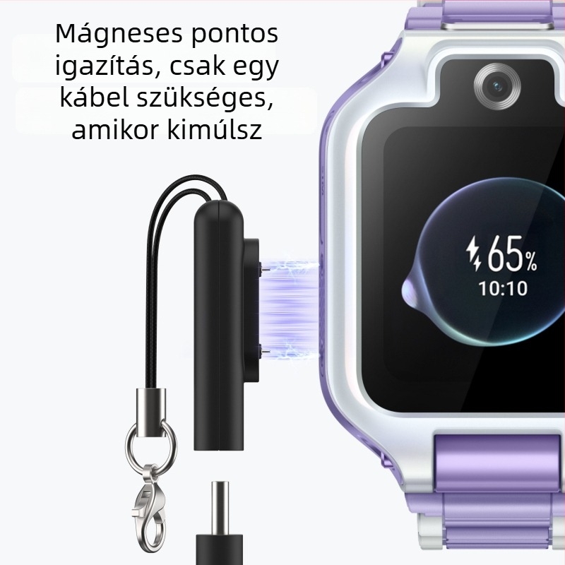 SIKAI Type-C mágneses töltőadapter Huawei gyermekóra 5Xpro/5X/4X/4Pro
