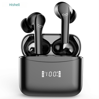 hishell j5 Pro Bluetooth fordító fejhallgató hangalapú párbeszéd-fordítással, többnyelvű támogatás, 10 m vezeték nélküli hatótávolság, érintéses vezérlés