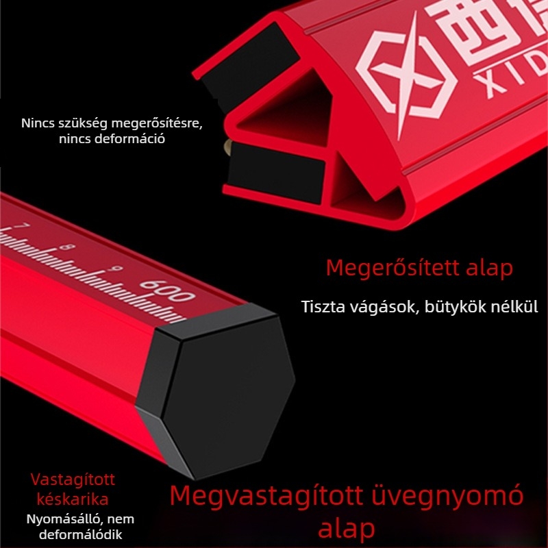 Sidno T-típusú üvegvágó görgőfejjel, drag knife kialakítás, vágófej üveghez és csempéhez