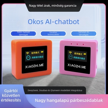 Wenhui C3 AI beszédalapú chatrobot — műanyag ház, csatlakoztatott üzemmód, intelligens chatbot társ