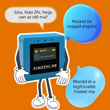 Wenhui C3 AI beszédalapú chatrobot — műanyag ház, csatlakoztatott üzemmód, intelligens chatbot társ