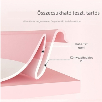 Összecsukható gyerek mosdóállvány - karikatúra dizájn, műanyag, bruttó tömeg 0.5 kg, 2021 nyarán bemutatva