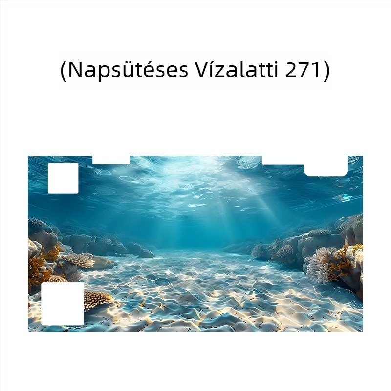 Akvárium háttér - akril, mini forma, tájépítés dekoráció, fő cél: akvárium tájépítés, funkció: egyéb