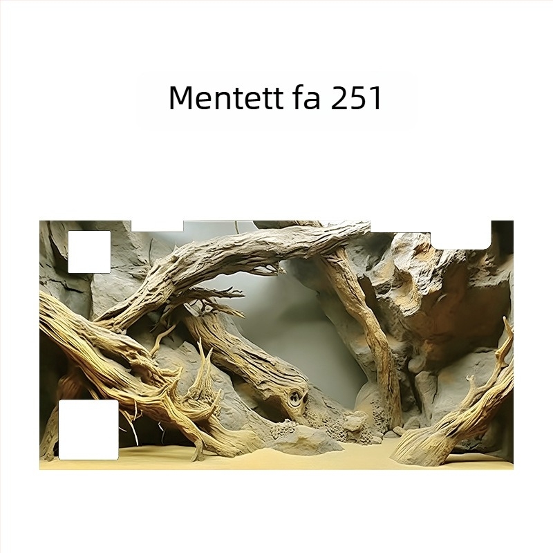 Akvárium háttér - akril, mini forma, tájépítés dekoráció, fő cél: akvárium tájépítés, funkció: egyéb