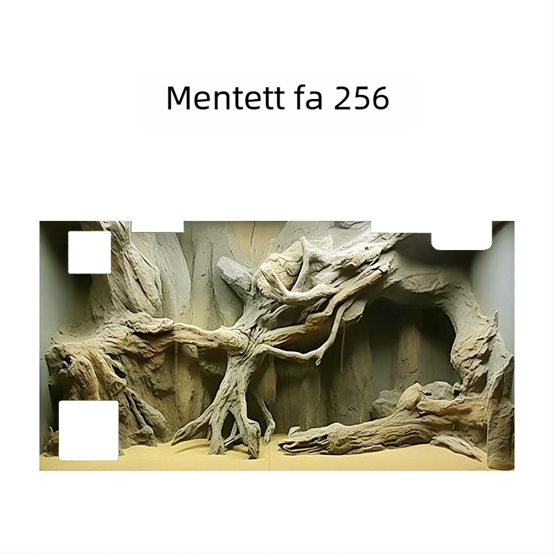 Akvárium háttér - akril, mini forma, tájépítés dekoráció, fő cél: akvárium tájépítés, funkció: egyéb