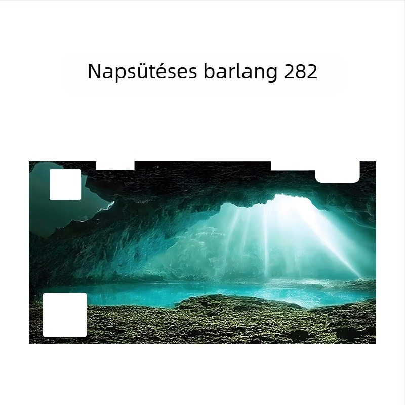 Akvárium háttér - akril, mini forma, tájépítés dekoráció, fő cél: akvárium tájépítés, funkció: egyéb