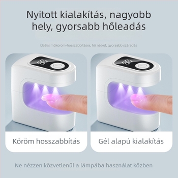 Körömlámpa, modell YS-MJ001, Zhejiang eredetű, hazai márka