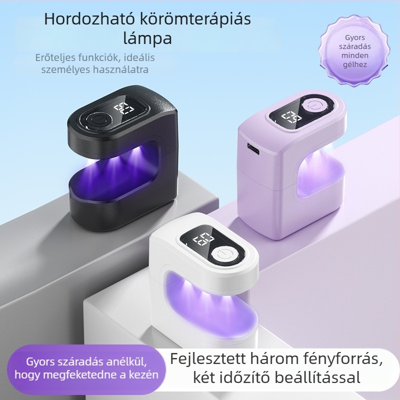 Körömlámpa, modell YS-MJ001, Zhejiang eredetű, hazai márka