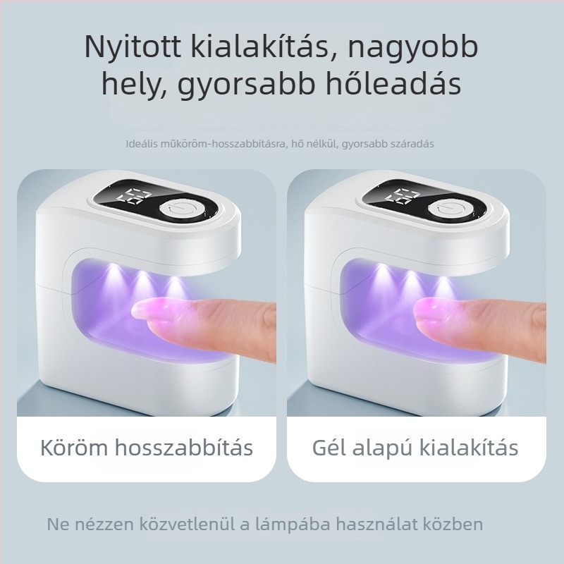 Körömlámpa, modell YS-MJ001, Zhejiang eredetű, hazai márka