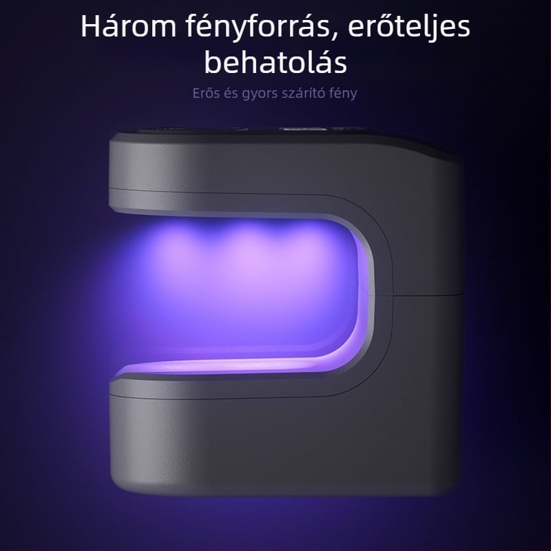 Körömlámpa, modell YS-MJ001, Zhejiang eredetű, hazai márka
