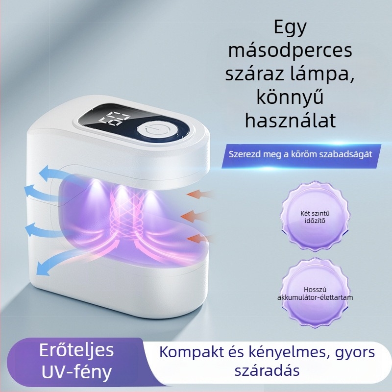 Körömlámpa, modell YS-MJ001, Zhejiang eredetű, hazai márka