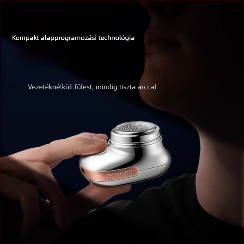 Mini hordozható mosható férfi borotva