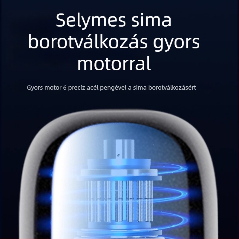 Mini hordozható mosható férfi borotva