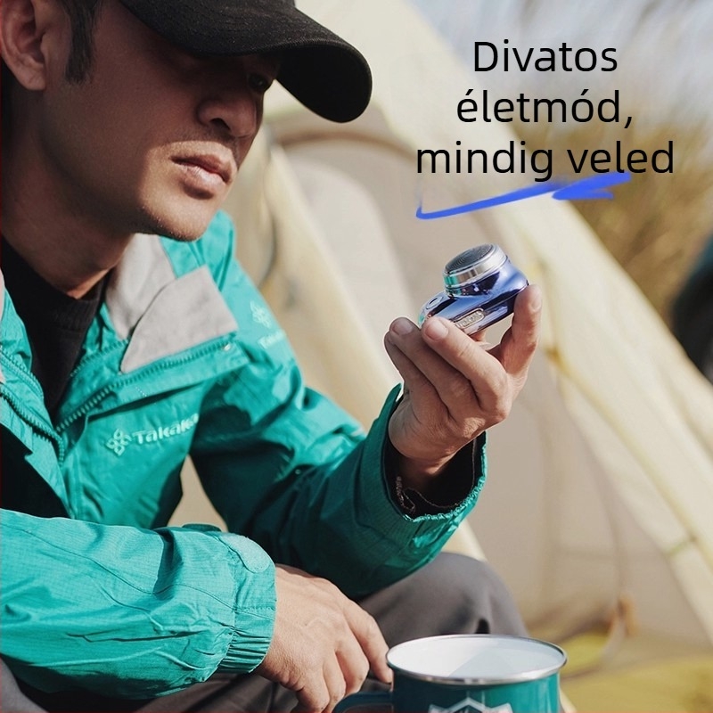 Mini hordozható mosható férfi borotva