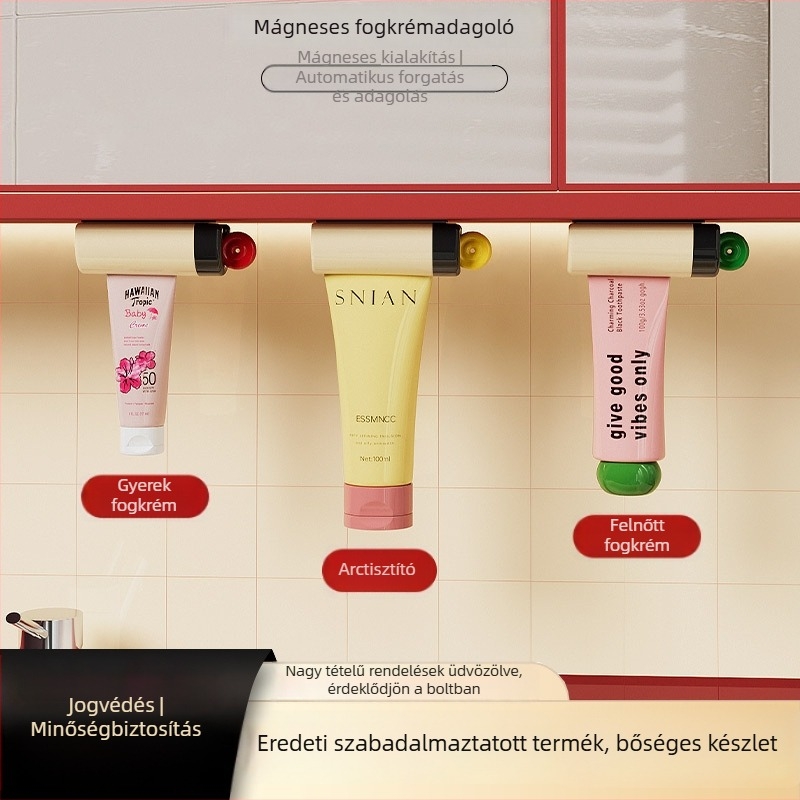 Jiuyue körkörös mágneses fogkrém-nyomó — tinédzsereknek, egycsomagos kiszerelés