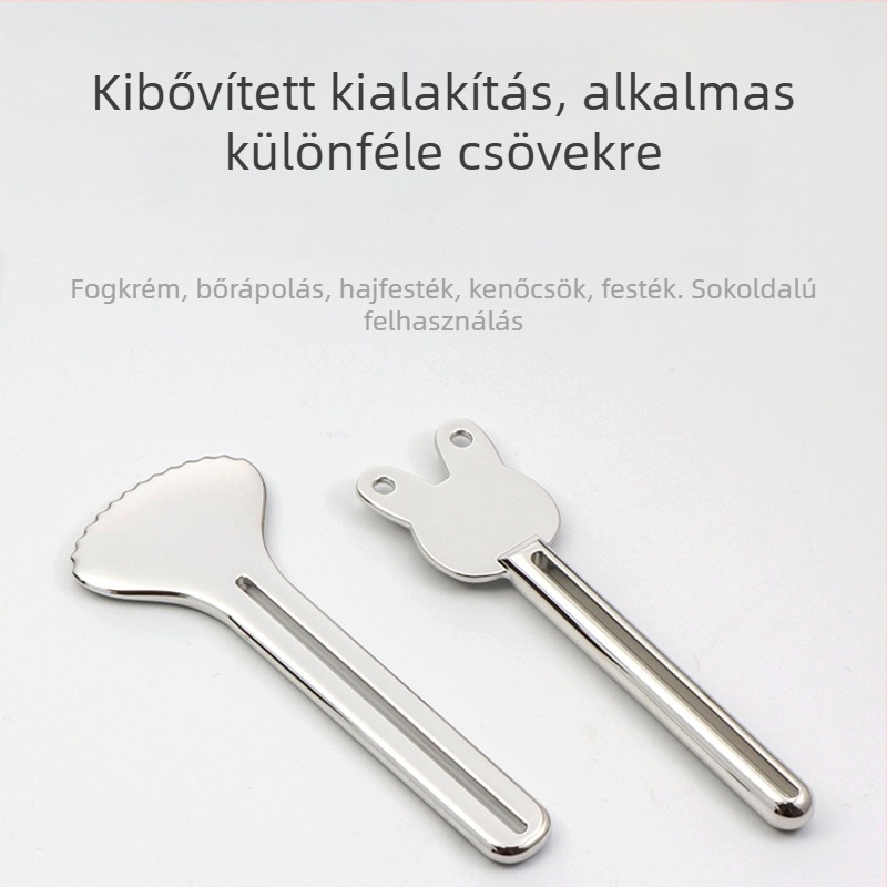 Fogkrémnyomó — kézi, többfunkciós eszköz fogkrémhez, arctisztítóhoz és hajfestékhez (Márka: Wang jingjing; Alkalmas gyermekeknek, tinédzsereknek, középkorúaknak és időseknek; licencelhető magáncímke)