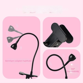 UV/LED körömlámpa, hajlékony fej, USB tápegység, 10 másodperces kötés, modell SKU003100