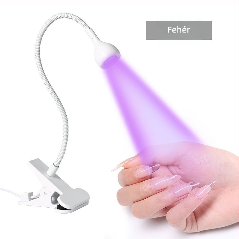UV/LED körömlámpa, hajlékony fej, USB tápegység, 10 másodperces kötés, modell SKU003100