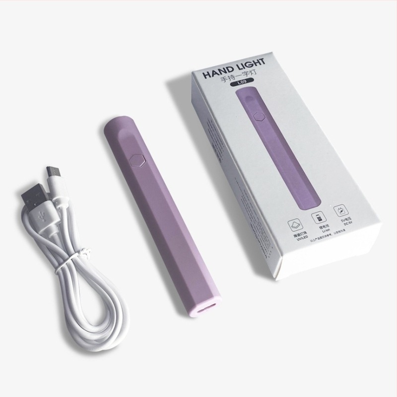 Körömlámpa, kézi, hordozható, újratölthető, modell One Word Lamp, Zhejiang eredetű