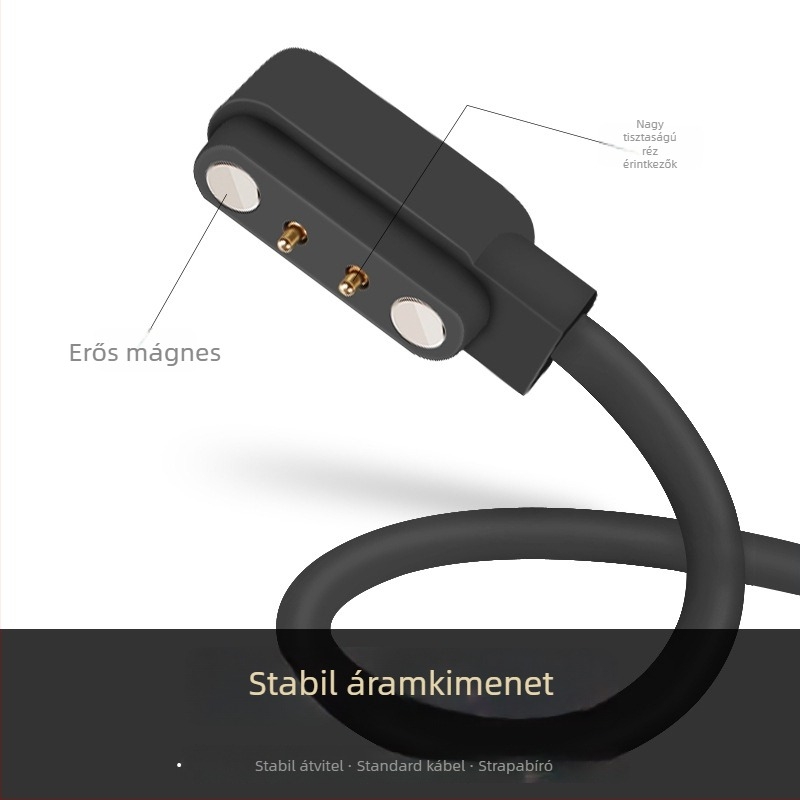 USB töltőkábel telefonos órához (P502)