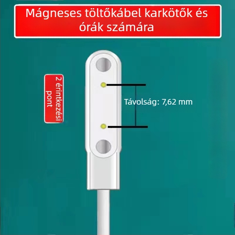 USB töltőkábel telefonos órához (P502)
