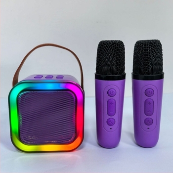 K12 Bluetooth hangszóró beépített mikrofonnal, kültéri élő közvetítéshez, hordozható, verzió 5.0, 5W, frekvenciaválasz 100 Hz–20 kHz, SNR ≥70 dB, beépített akkumulátor 800–1000 mAh