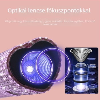 OSANUV C20 kézben tartható körömlámpa – 3W gyors száradás, akrilgél, OEM