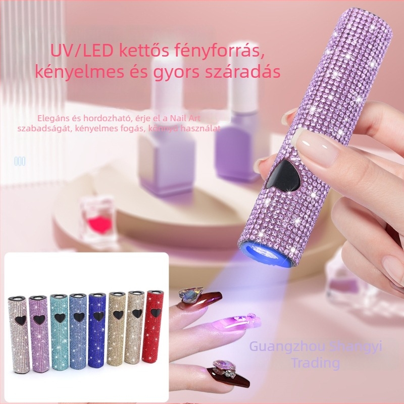 OSANUV C20 kézben tartható körömlámpa – 3W gyors száradás, akrilgél, OEM