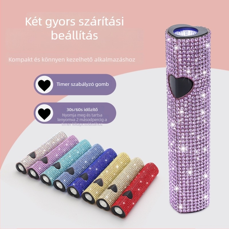 OSANUV C20 kézben tartható körömlámpa – 3W gyors száradás, akrilgél, OEM