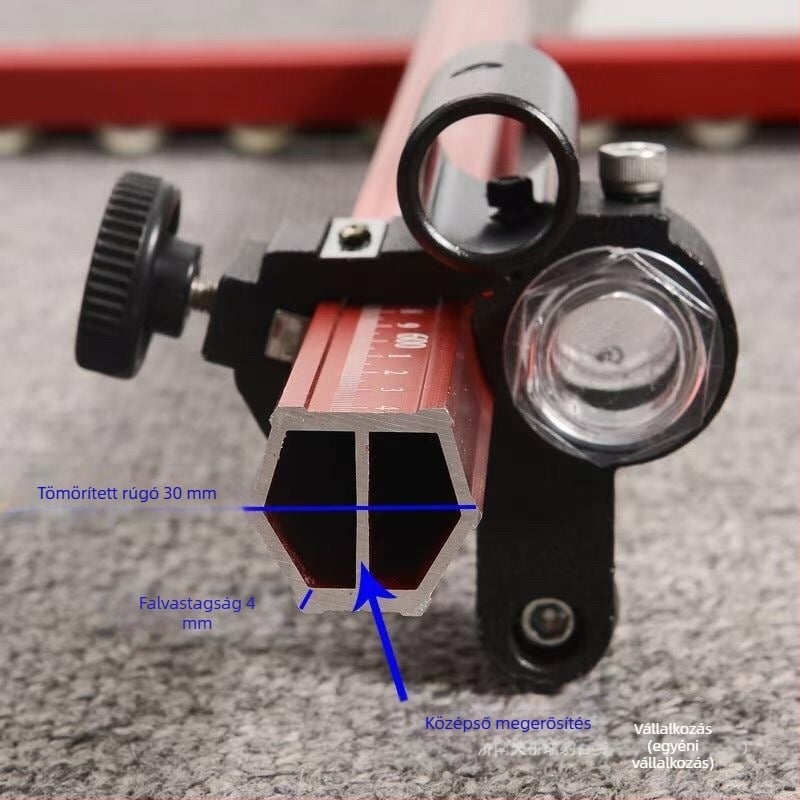 T típusú csempe toló kés, modell Roller Glass Knife, vágóeszköz csempékhez