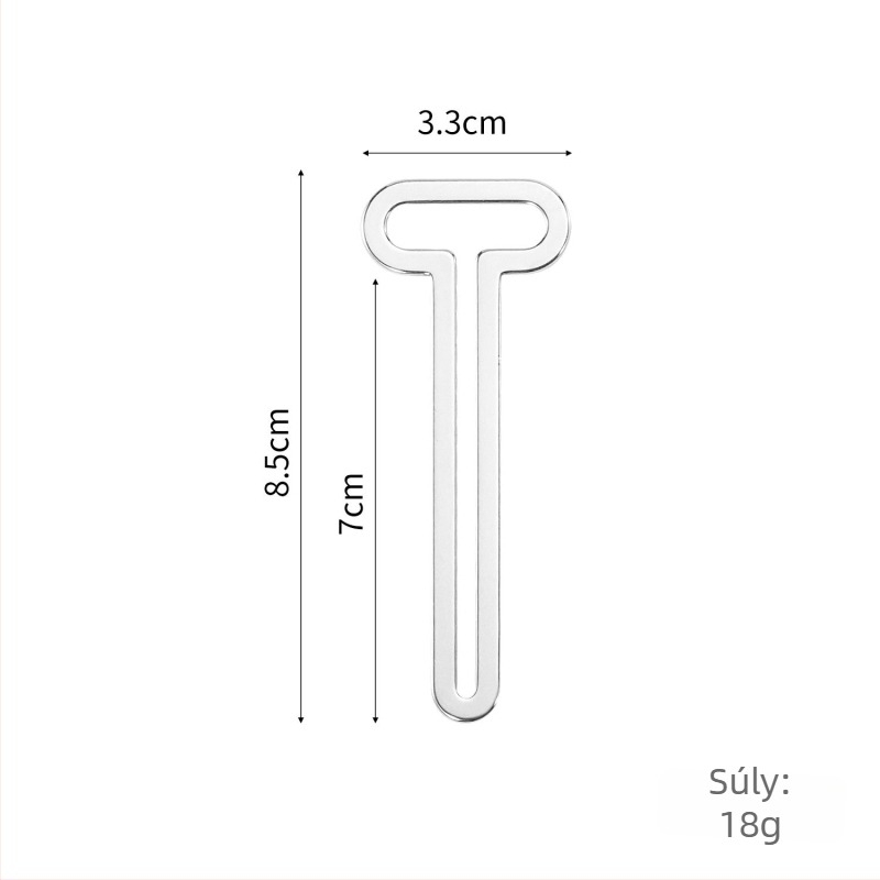 Rozsdamentes acélból készült kézi nyomó fogkrémhez és kézkrémhez, multifunkcionális