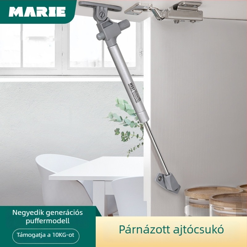 Hidraulikus kitámasztó szekrényajtókhoz – hideg-hengerelt acél, Mary márka, szekrényhez, modern minimalista stílus, elektroplatált felület