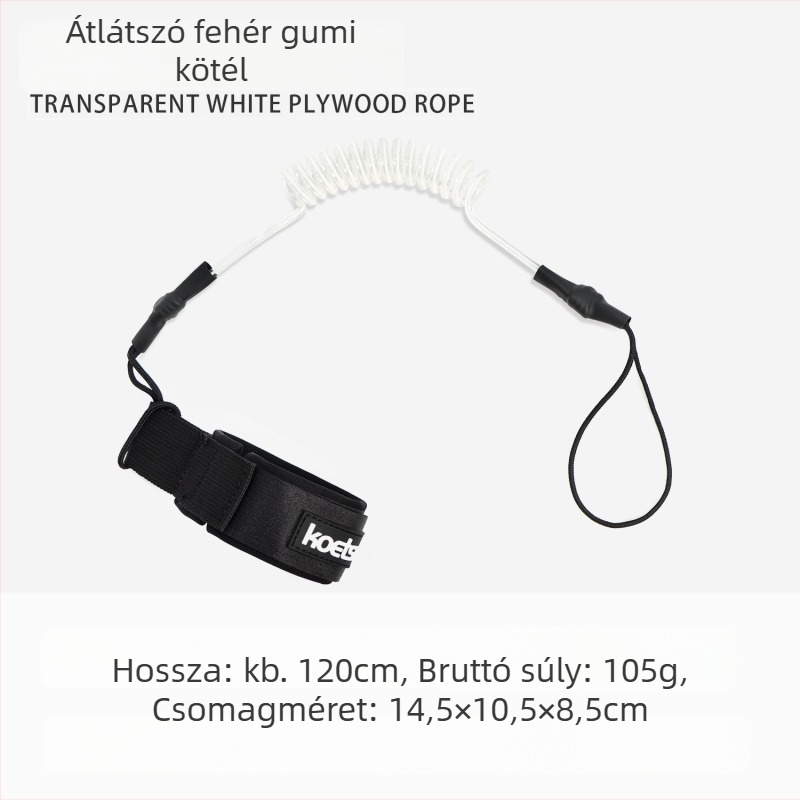 KOETSU Kotetsu Surfboard Leash TPU – Univerzális illeszkedés