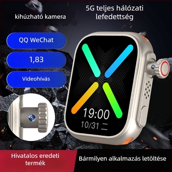 Kártya behelyezéses okosóra, vízálló, IPS kijelző, Android-kompatibilis, akkumulátor élettartam kevesebb mint 7 nap