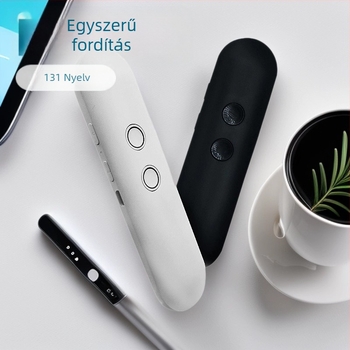 T4 okos tolmács toll AI fordítással, képfeldolgozásos fordítás, felvétel fordítás, szimultán értelmezés, online fordítás 131 országban, Bluetooth, 10 m hatótávolság