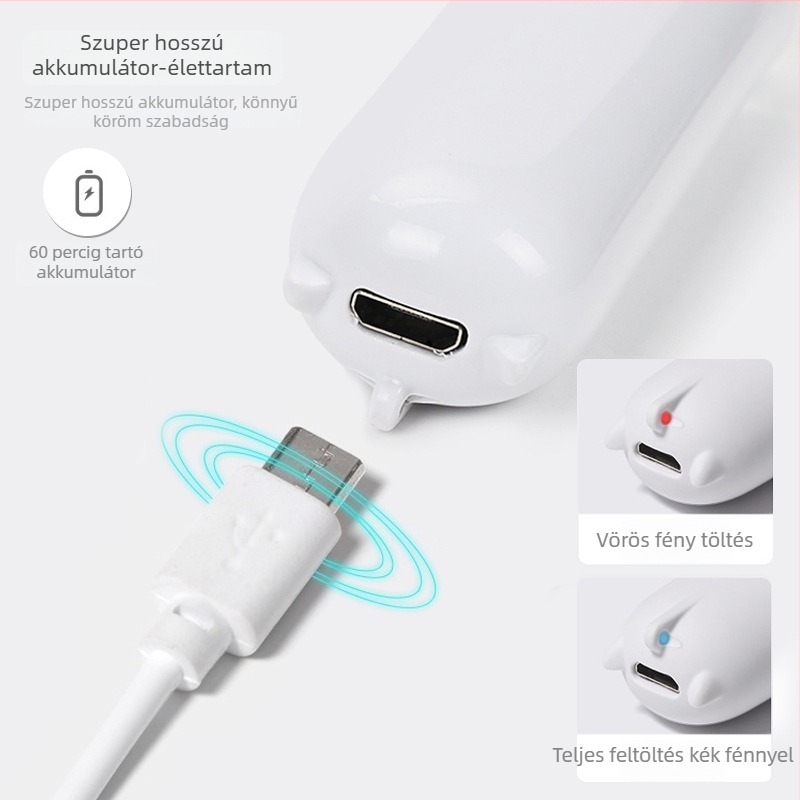 Jinzixiu Mini Monster Word Light – kézben tartható bár alakú géllakk lámpa, modell Mini Monster Word Light, 8 másodperces gyors száradás