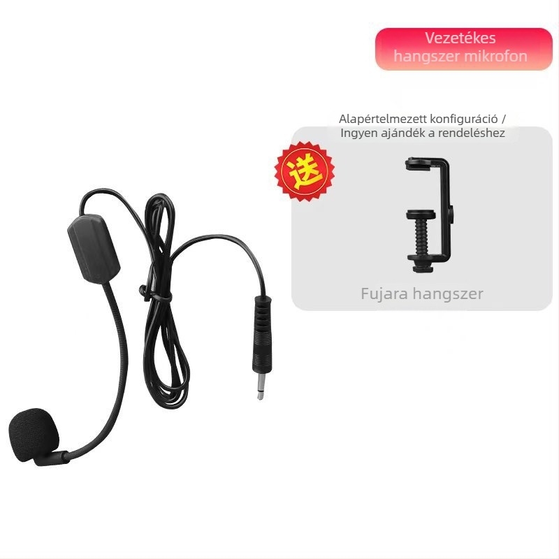 Hegedűhúros hangszerhez való mikrofon beépített akkumulátorral, kapacitív pickup, 5V tápegység, 100 Hz-20 kHz, SNR >=70 dB