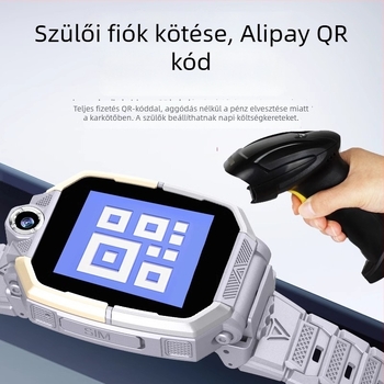 M88 Kétkamerás gyerek okosóra, videohívás, helymeghatározás, vízálló, SIM-kártya foglalat