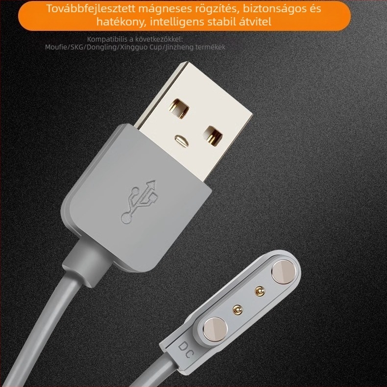 Mágneses töltőkábel a Mofei MR9600-hoz, kompatibil Dongling, SKG és Jin Zheng