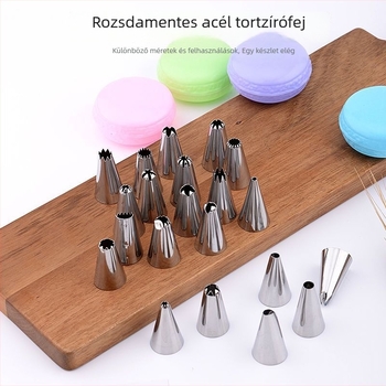 Díszítő cső készlet fejekkel és tasakkal, pamut anyag, termékszám 5835119084, elegáns és érett stílus