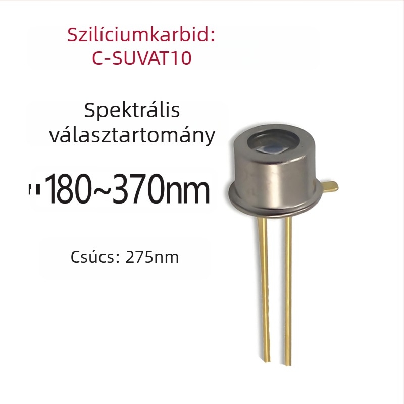 SiC fotodiódás UV detektor, UV vevőcső, 3535/2835 csomagolás, orvosi COD víz mérése