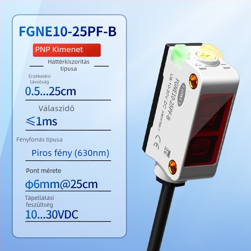 FUWEI FGNE10-25NF-B fotóelektronikus érzékelő háttérszűrés CX-442 kiváló precíziós észlelés