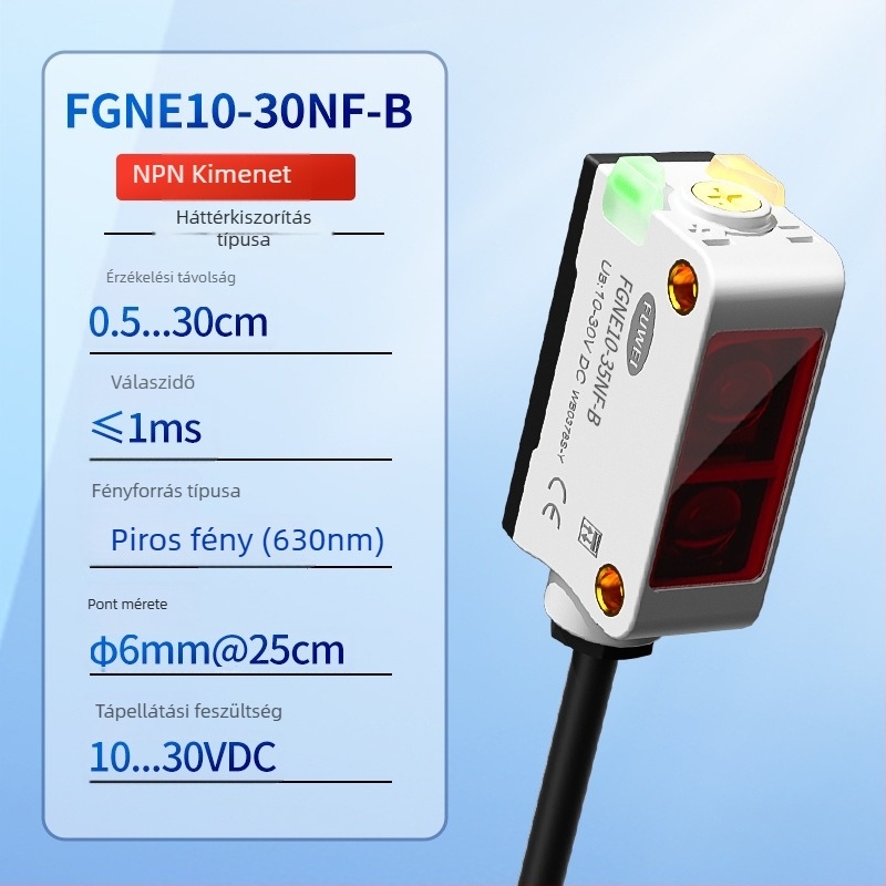 FUWEI FGNE10-25NF-B fotóelektronikus érzékelő háttérszűrés CX-442 kiváló precíziós észlelés