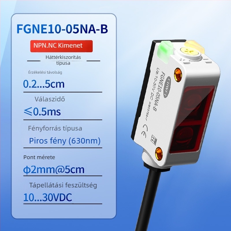 FUWEI FGNE10-25NF-B fotóelektronikus érzékelő háttérszűrés CX-442 kiváló precíziós észlelés