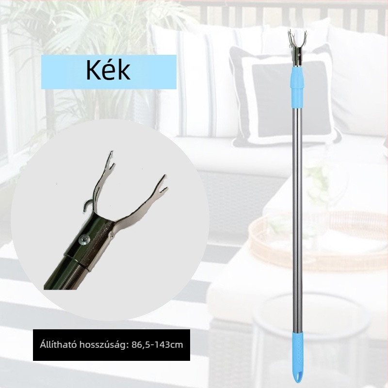 Kibővíthető rozsdamentes acél ruhaszárító rúd erkélyre, modern minimalista dizájn, Anlin