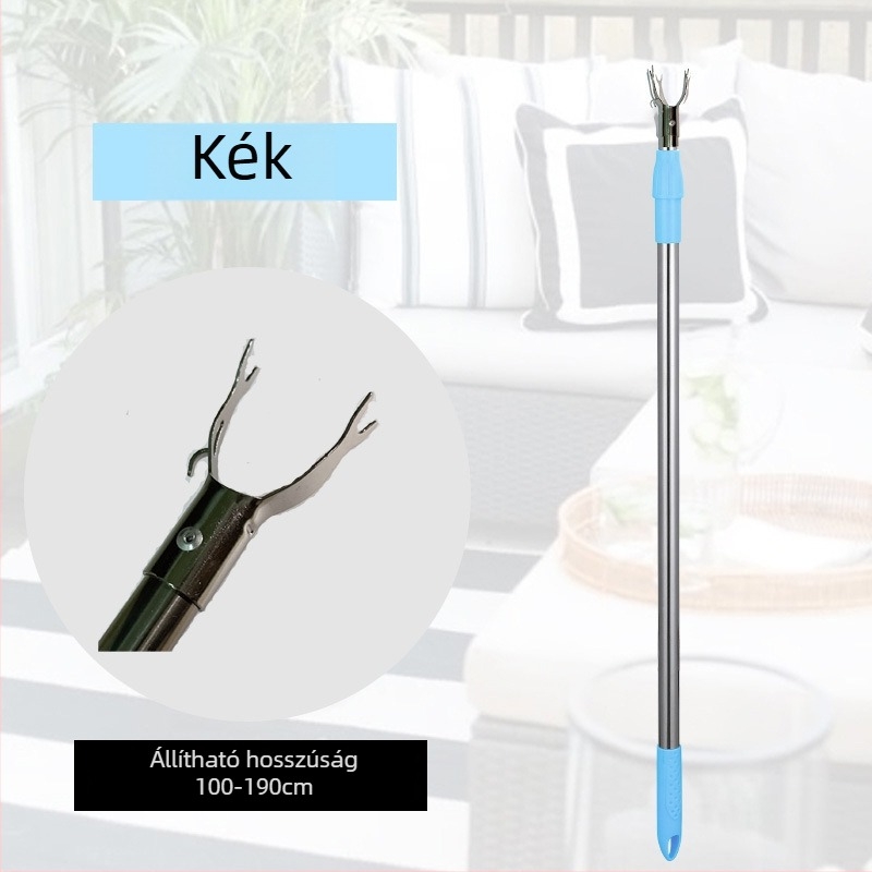 Kibővíthető rozsdamentes acél ruhaszárító rúd erkélyre, modern minimalista dizájn, Anlin