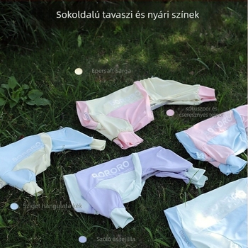 BORORO poliészteres kisállatruha — könnyű napvédő mellény kutyáknak és macskáknak, brit stílus